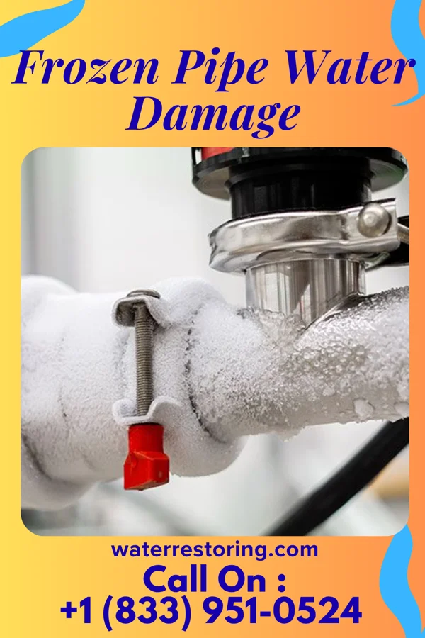 Frozen Pipe Water Damage in Giltner, NE